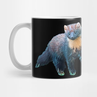 Marten - Woodland Themed Kids Room, Funny Gifts For Forester, Cute Anima Mug